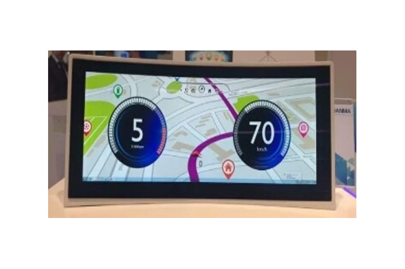 3D曲面汽車中控防護(hù)玻璃