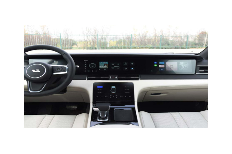 一體三屏汽車中控防護(hù)玻璃