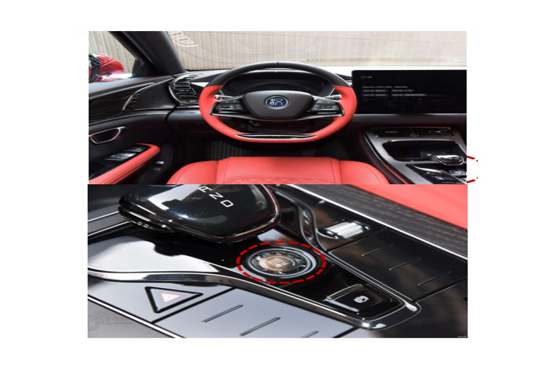 一鍵啟動(dòng)按鍵,汽車檔把手