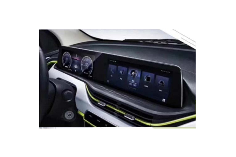 雙屏汽車中控防護玻璃